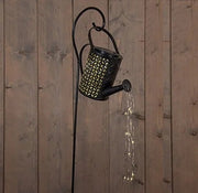 Arrosoir Solaire - Piquet de Jardin Noir - 84 cm