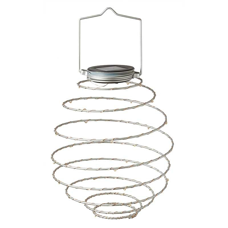 Solar Hängeleuchten Spiralight - 4er Set