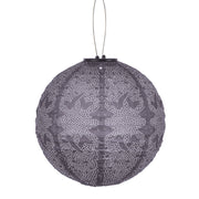 Solar Lampion Rund - Marrakesh Mauve Lila - 30 cm