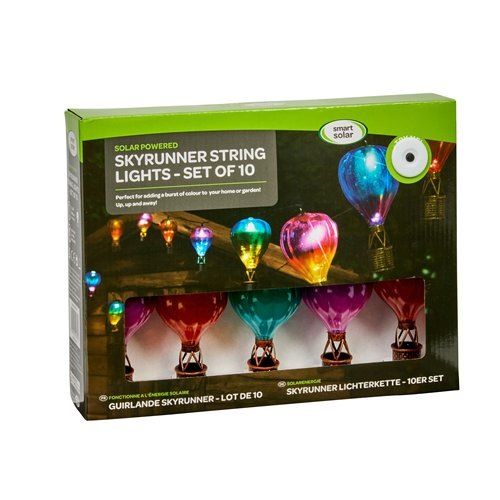 Solar Lichterkette Heißluftballons