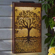 Solar Wanddekoration Baum des Lebens