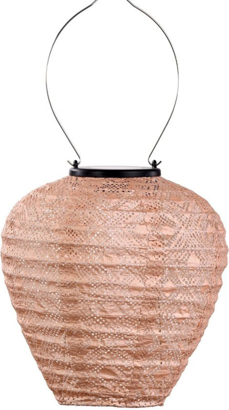 Solar Lampion Balloon - Mosaic Pink - 20 cm