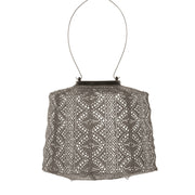 Solar-Lampion-Lampenschirm – Spitze Taupe – 20 cm
