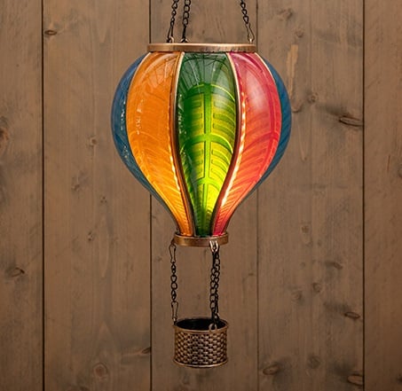 Solar Luchtballon met Vlameffect 40 LED – 86 cm